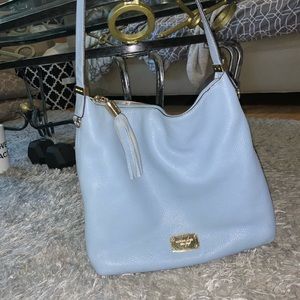 Blue Michael Kors handbag